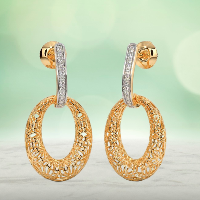 Gold Earrings for Girls